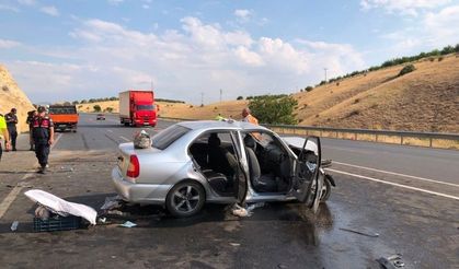 Malatya-Kayseri yolunda zincirleme kaza: 8 yaralı