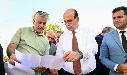 Yeşilyurt’a 4 yeni taziye evi: Başkan Geçit çalışmaları yerinde inceledi