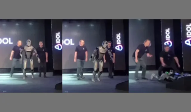 Yapay zekâlı robot AIdol’den talihsiz başlangıç