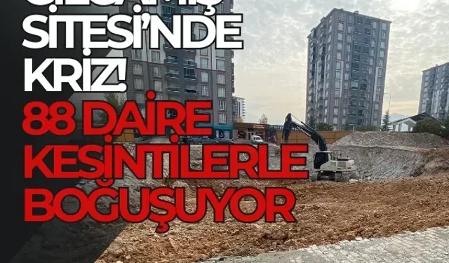 Gılgamış Sitesi’nde kriz! 88 daire kesintilerle boğuşuyor