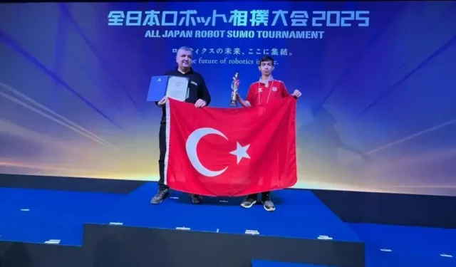 Gürün’den Japonya’da robotik birinciliği
