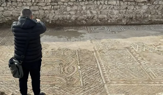 Hadrianopolis’te 4. yüzyıl saray salonu ve mozaikler gün yüzüne çıktı