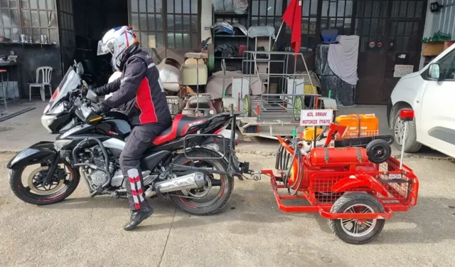 İtfaiyenin giremediği yerlere o girecek