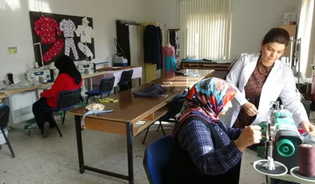 Akçadağ’da kadın emeği üretime dönüşüyor