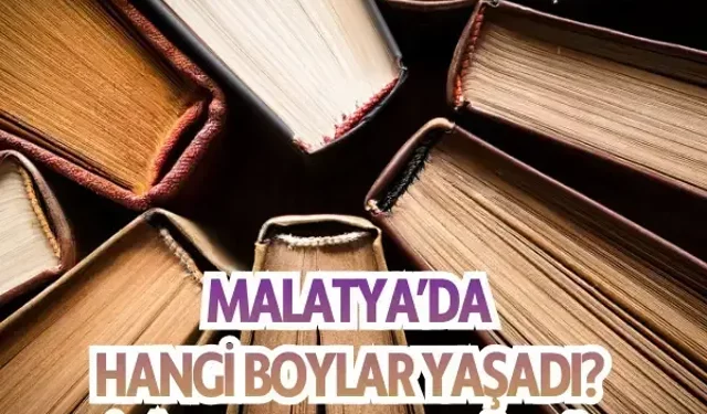 Malatya’da hangi boylar yaşadı? Tarihî kayıtlar ne söylüyor