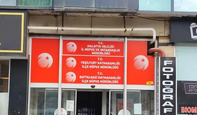 MALATYA İL NÜFUS VE VATANDAŞLIK MÜDÜRLÜĞÜNDEN İLAN