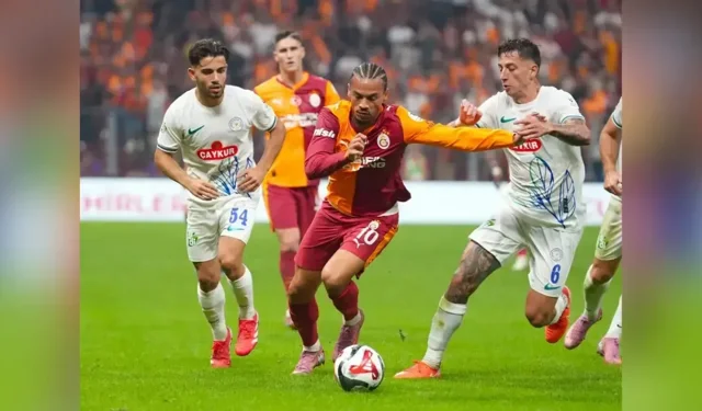 Galatasaray, Rizespor deplasmanında: Süper Lig’de 48. randevu
