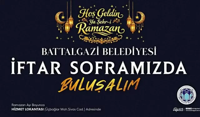 Battalgazi’de iftar sofraları Hizmet Lokantası’nda kurulacak