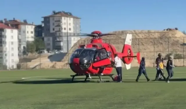 Darende’de kritik hasta helikopterle Malatya’ya sevk edildi