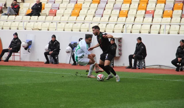 Malatya Yeşilyurtspor Diyarbekirspor'u 1-0 mağlup etti
