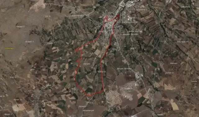 Doğanşehir Erkenek-Kınalıtaş Mahallesi 119 ada 55 parsel imar planı askıya çıkarıldı