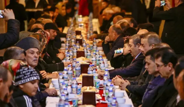 Darende'de şehit aileleri ve gaziler onuruna iftar