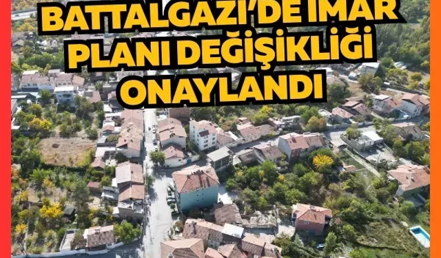 Battalgazi’de imar planı değişikliği onaylandı