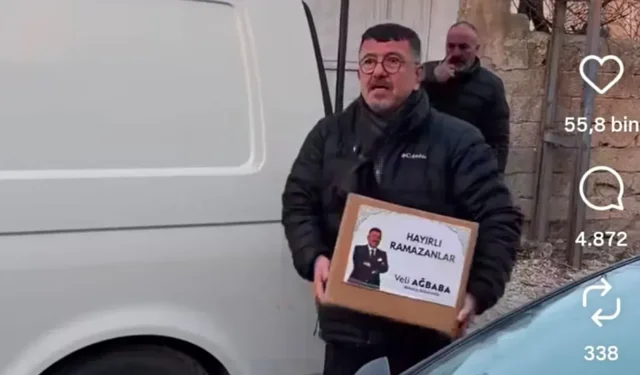 Malatyalı vekilin fotoğraflı kolileri gündem oldu