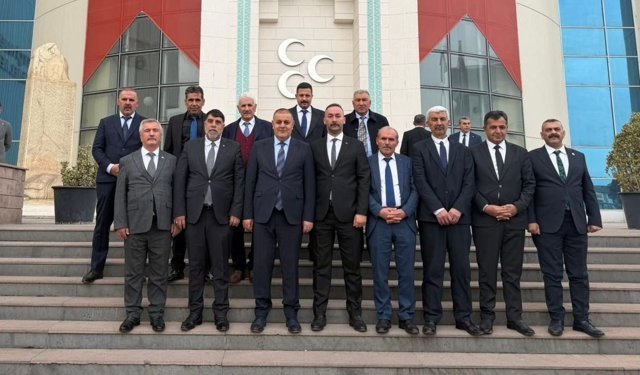 MHP Malatya teşkilatı Ankara’daki geleneksel iftar programına katıldı