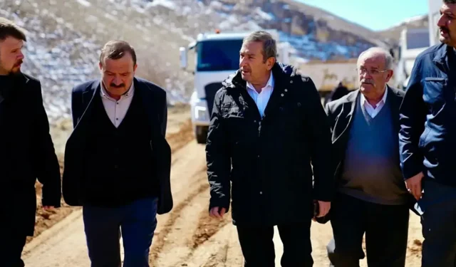 Stabilize yol çalışmalarında kritik adım: Başkan Bozkurt sahayı yerinde denetledi