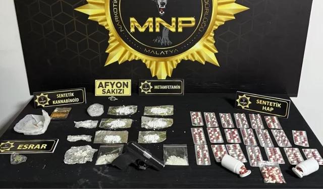 Malatya'da uyuşturucu operasyonunda 7 tutuklama