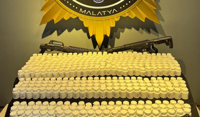 Malatya’da uyuşturucu ve silah operasyonu: 4 şüpheli yakalandı