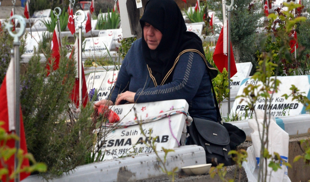 Depremin merkez üssü Kahramanmaraş'ta hüzünlü bayram