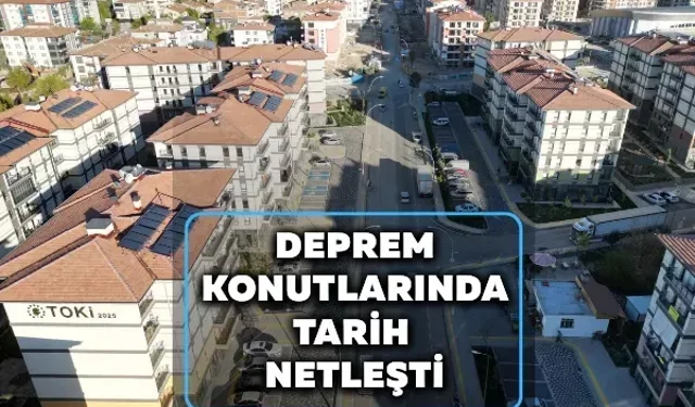 Babacan: Deprem konutlarında tarih netleşti