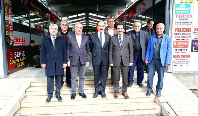 Dükkanlarda teslim başlayacak: Başkan Taşkın’dan Akpınar esnafına anahtar müjdesi