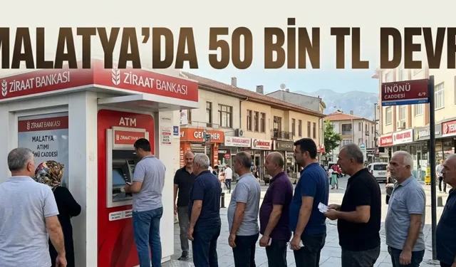 Malatya’da ATM devrimi: 50 bin TL oluyor