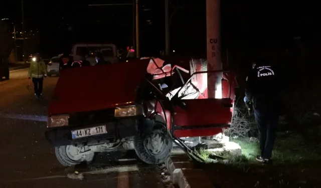 Malatya’da gece yarısı zincirleme kaza: 3 araç çarpıştı, 2 yaralı