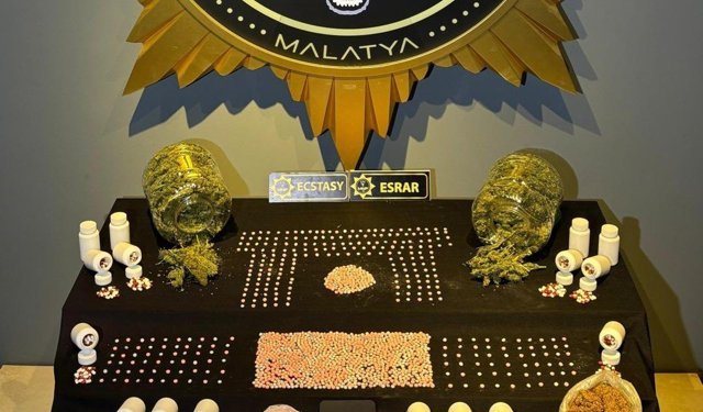 Malatya Emniyeti acımadı: Zehir tacirlerine darbe!