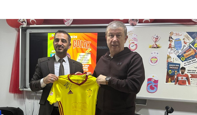 Malatya’da öğrenciler efsaneyle buluştu: Tanju Çolak’tan ilham veren mesajlar