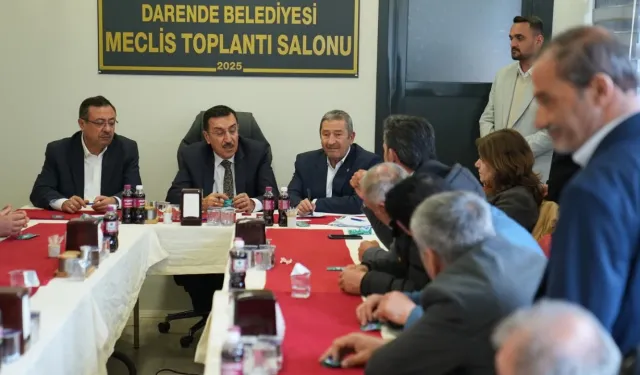 AK Parti Darende’de toplandı: Gündem hizmet ve istişare