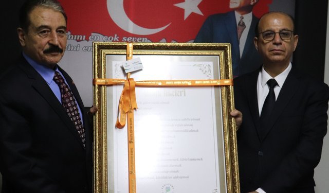 Başkan Geçit’ten Şevket Keskin’e övgü dolu sözler: "Çizgisinden hiç sapmadı!"