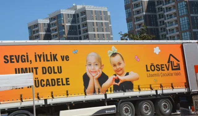 LÖSEV İyilikler TIR’ı Malatya’da umut oldu