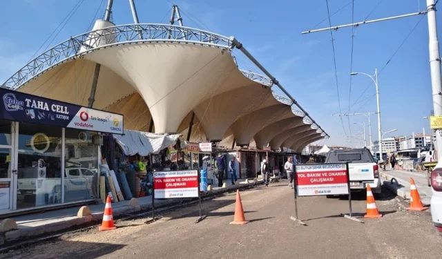 Malatyalılar dikkat! MOTAŞ durağının yan yolu geçici olarak kapatıldı