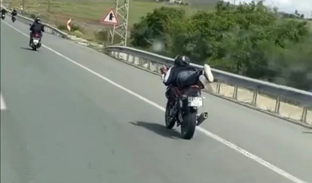 Elazığ-Malatya yolunda akılalmaz görüntü!
