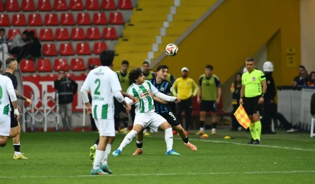 Kayseri’de 7 gol atıldı, Erciyes’in geri dönüşü yetmedi