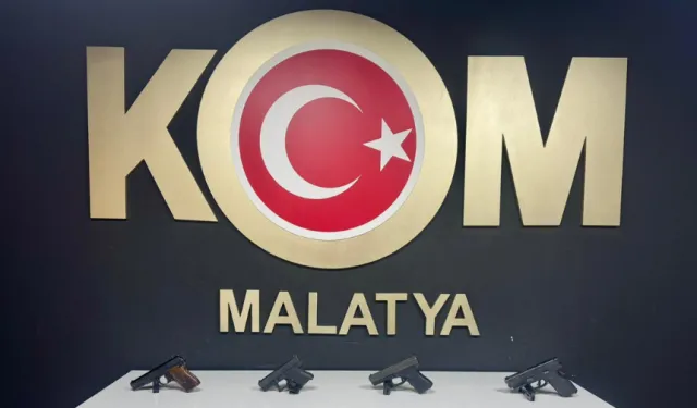 KOM ekipleri affetmedi! Malatya'da ruhsatsız silah operasyonunda 1 tutuklama