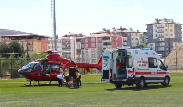 Malatya’daki hava ambulansı bu kez 76 yaşındaki hasta için havalandı