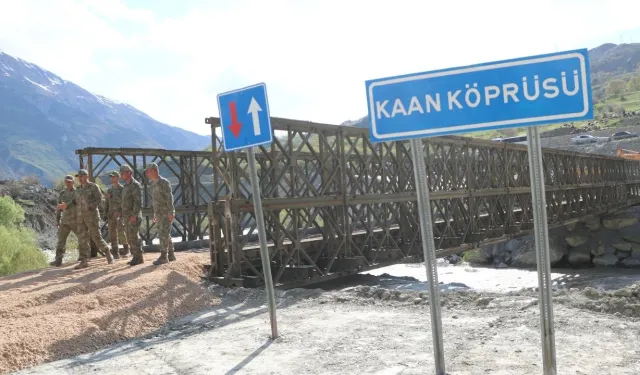 Zap Suyu üzerinde Malatya imzalı ‘Kaan’ Köprüsü!