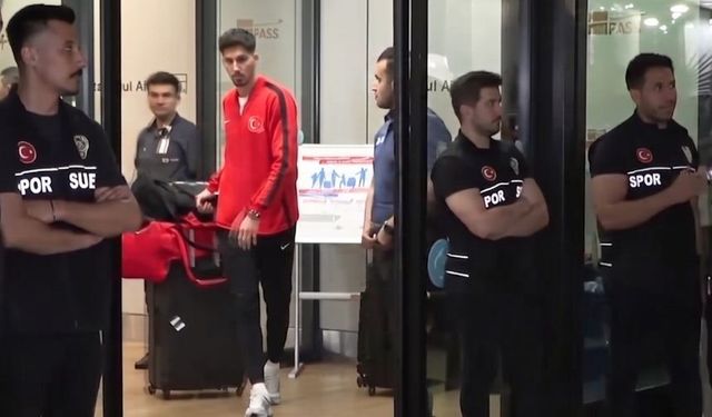 2026 Dünya Kupası'na veda eden A Milli Futbol Takımı yurda döndü