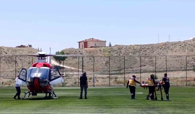 Darende’den Malatya’ya sağlık köprüsü! 52 yaşındaki hasta için gökyüzünde koridor açıldı