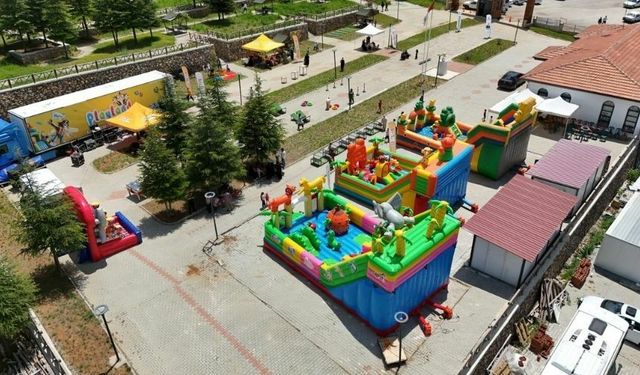 Doğanşehir'de 5. Çocuk Festivali coşkusu: Millet Bahçesi doldu taştı!
