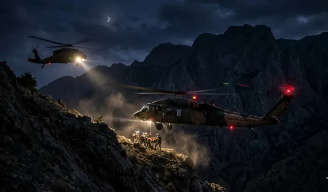 Doğanşehir’in dağlarında S-70’ler uçuş yaptı! İşte nedeni