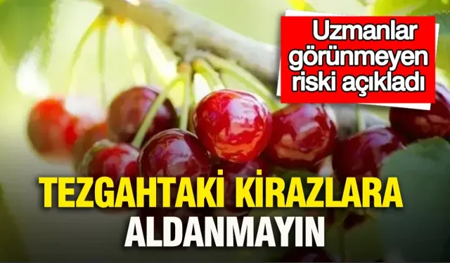Kiraz Alırken Nelere Dikkat Edilmeli? Tezgahtaki Meyvelerin Gizli Yüzü Ortaya Çıktı