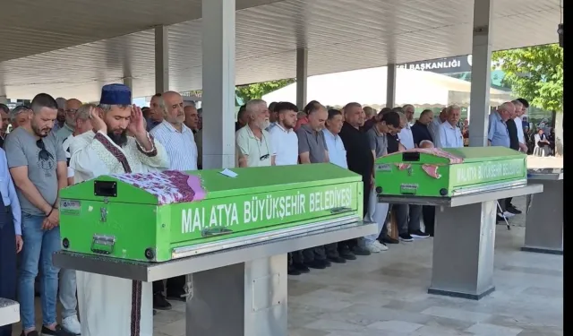 Kurşunların kopardığı anne ve kıza gözyaşlarıyla veda: Yan yana son yolculuk...