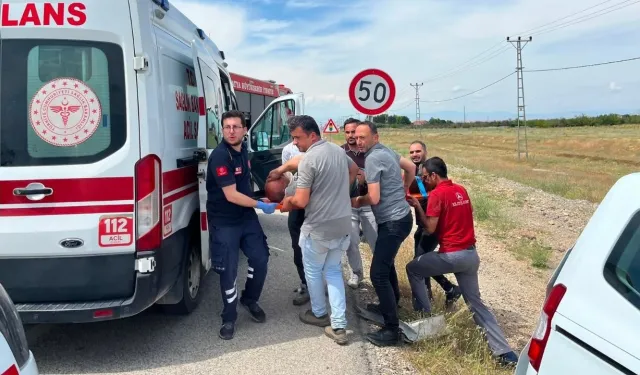 Malatya-Sivas yolunda kaza: 3 yaralı