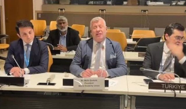 Metin Şentürk BM’de Ne Dedi? Dünya Engelliler Birliği Başkanı'ndan New York’ta Tarihi Konuşma!