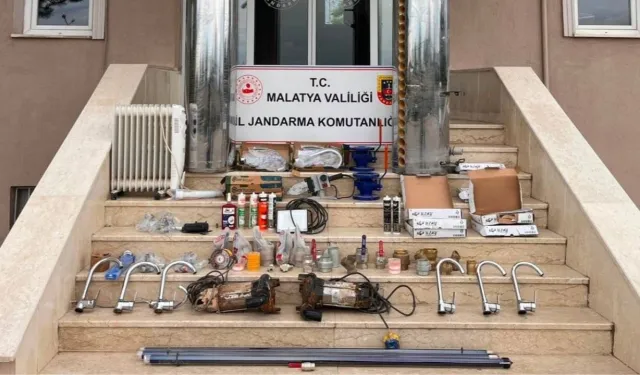 Şahnahan’da şantiye hırsızına JASAT darbesi