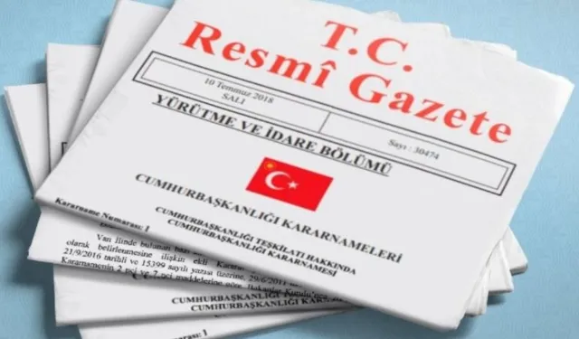 Resmi Gazete'de 8 Ağustos yayımlanan kararlar belli oldu