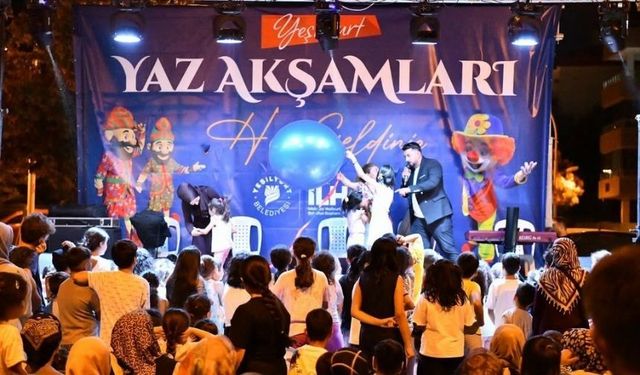 Malatya Yeşilyurt Yaz Akşamları etkinliği Abdulgaffar Mahallesi’nde yapıldı