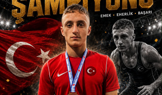 Malatyalı güreşçi Türkiye şampiyonu oldu